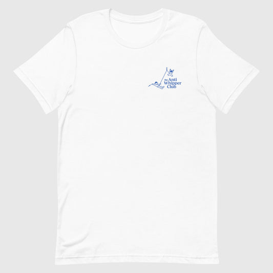 the Anti Whipper Club t-shirt (white)